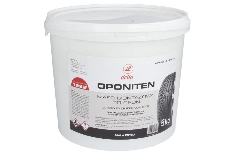 Renkaiden asennustahna 5 kg valkoinen (saippua)