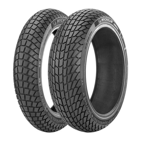 moottoripyörän kesärengas MICHELIN 120/75-16,5 Michelin Power Supermoto Rain Front TL Spain, TL