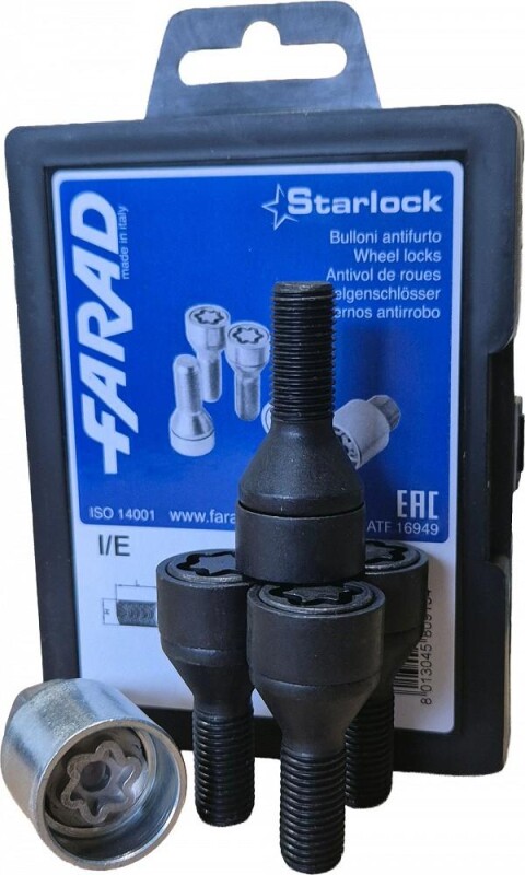 lukkopultti p12x1.50/26/17 (p26. ch17) i/e blk. starlock