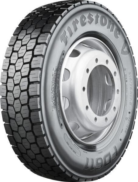235/75R17.5 FD611, FIRESTONE, kuorma-auton rengas, Regional, Drive, 3PMSF, M+S, 132/130M,