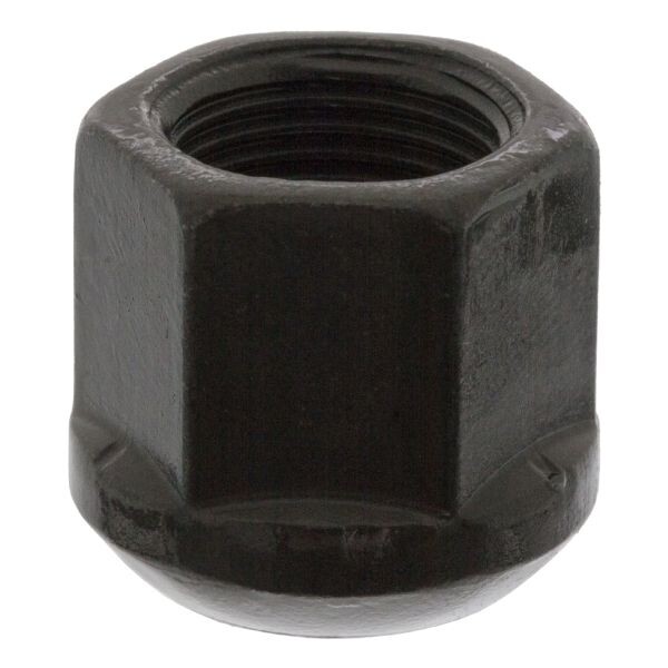 Wheel nut front/rear M18x1,5 x25mm (Phosphate conversion coated / teräs, ball) fits: BPW