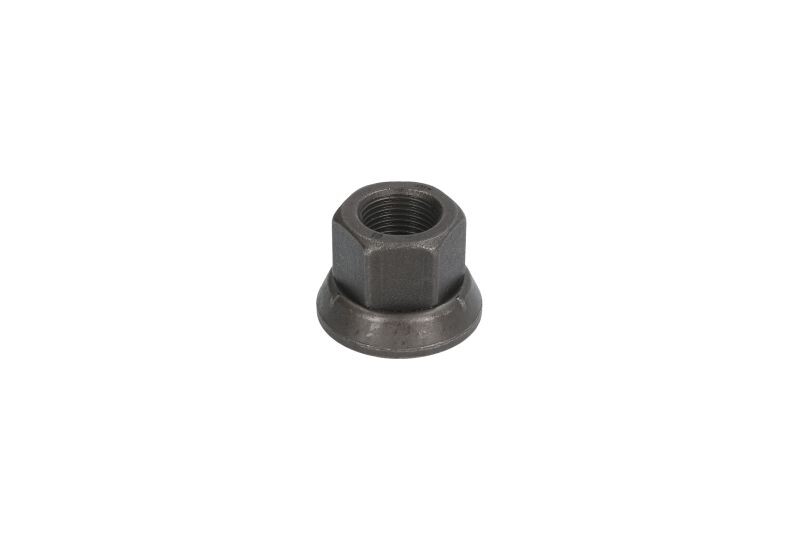 Wheel nut rear 7/8"-14UNFx34mm (Phosphate conversion coated / teräs, open end) fits: VOLVO B12, F10, F12, F16, FH12, FH16, FL10, FL12, FL7, FM10, FM12, FM7, FM9, NH12 08.77-