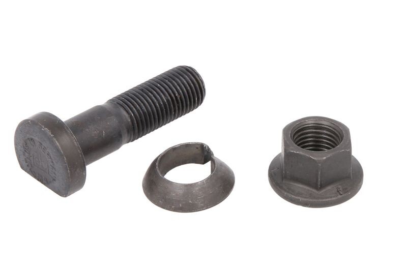 pyörän pultti M14x1,5 x50/57,5mm (kierteen pituus 30mm, Fosfaadi muundamisega päällystetty / teräs, sarja.; pesuriga) sopii: MERCEDES O 309, T2/L, T2/LN1, VARIO, VARIO (B667, B670, B668), VARIO (B670) 01.68-