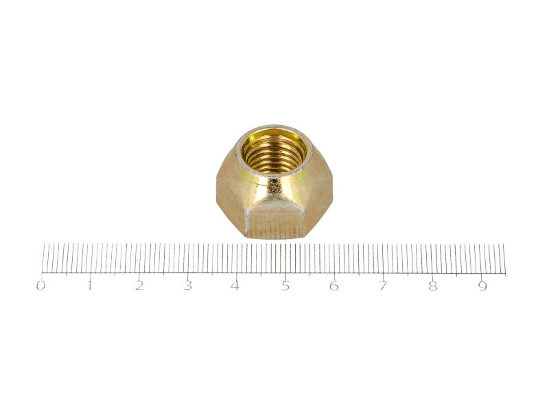 Febi Wheel nut (90942-01007) M12x1, 5 key 21, the teräs and aluminum wheels Toyota Yaris, Corolla, Camry, Avensis, Supra, Landcruiser, Mazda 121, 323, 626, Mitsubishi Colt, Lancer, Carisma, Volvo V40