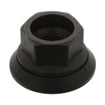 Wheel nut front/rear 7/8"-14UNFx30/36mm (Phosphate conversion coated / teräs, open end) fits: VOLVO B12, F10, F12, F16, FH12, FH16, FL10, FL12, FL7, FM7, FM9, N10, NH12 01.73-