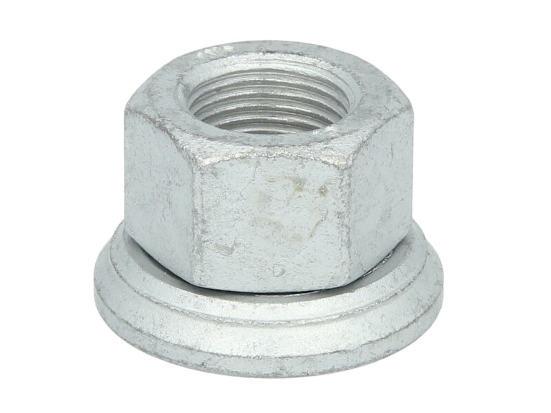Wheel nut front/rear M18x1,5 x24,5mm (Galvanised / teräs, open end) fits: IVECO DAILY I, DAILY II, DAILY III, DAILY IV 01.85-08.11