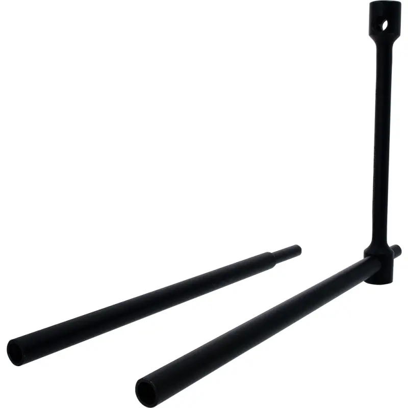 Kuorma-auton jatkettava pyöränmutteriavain, 3 osaa, 32 x 33 mm