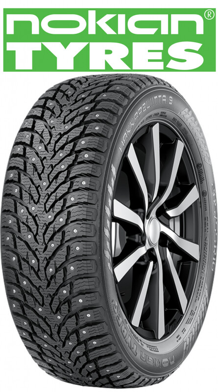 henkilöauton / maasturin nastarengas 245/45R20 103T XL Nokian Hakkapeliitta 9 SUV