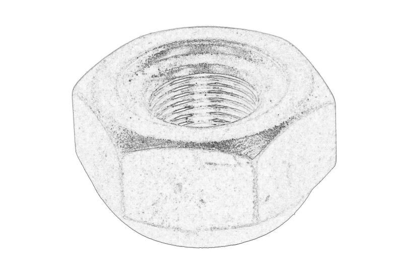Wheel nut rear M20 fits: ISUZU