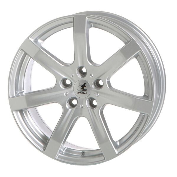   7.0x16, 5x112, CH 74,1, ET: 35; vanne alumiini ITWHEELS Julia Silver
