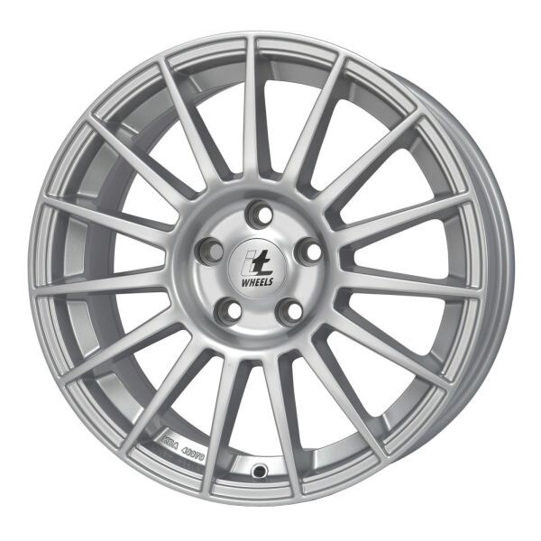   8.0x18, 5x108, CH 74,1, ET: 35; vanne alumiini ITWHEELS Sofia Silver