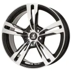   8.0x18, 5x120, CH 72,6, ET: 42; vanne alumiini ITWHEELS Anna Gloss musta kiillotettu