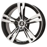   9.5x21, 5x120, CH 74,1, ET: 40; vanne alumiini ITWHEELS Anna Gloss musta kiillotettu