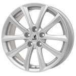   6.5x16, 5x108, CH 63,4, ET: 50; vanne alumiini ITWHEELS Elena kiiltävä hopeinen