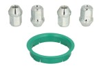 sarja asennus (FZ08 63.3-59.1; N D2 60° kartio M12x1,25; 1 kit / 1 vanne - 4 reikää)