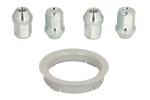 sarja asennus (FZ02 63.3-54.1; N D2 60° kartio M12x1,25; 1 kit / 1 vanne - 4 reikää)