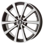   7.5x18, 5x112, CH 66,5, ET: 35; vanne alumiini ITWHEELS Alice Gloss musta kiillotettu