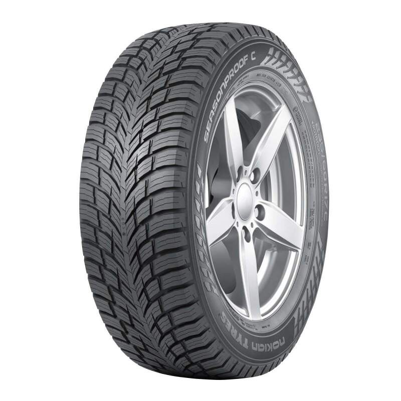 Pakettiauton ympärivuotinen rengas 235/65R16C 121/119R Nokian Seasonproof C