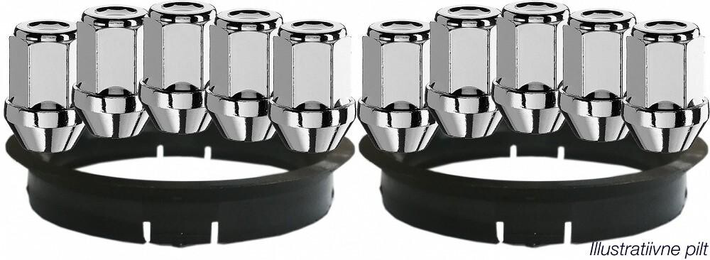 mutteri m12x1.50/34/19 (d6) 10kpl. + 76.1-60.1 (z23) 2kpl. alutec nr.096