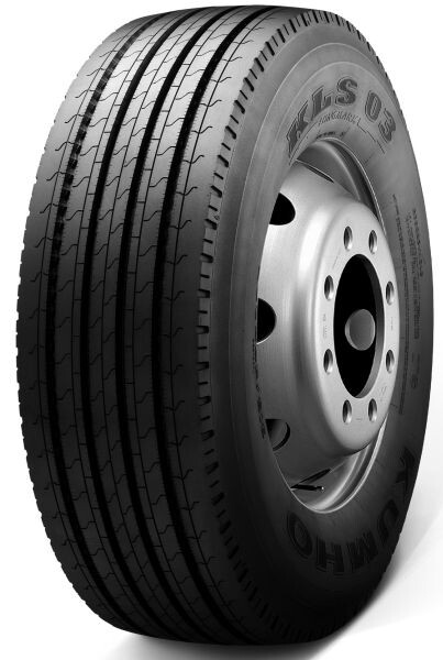 385/65R22.5 KLS03, KUMHO, kuorma-auton rengas, Long etäisyys, ensimmäinen, 3PMSF, 164K,