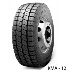 385/65R22.5 KMA12, KUMHO, kuorma-auton rengas, rakenne, Universal, 3PMSF, 160K,