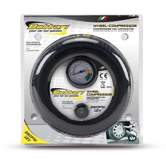Kompressori "vanne" 12V 260psi