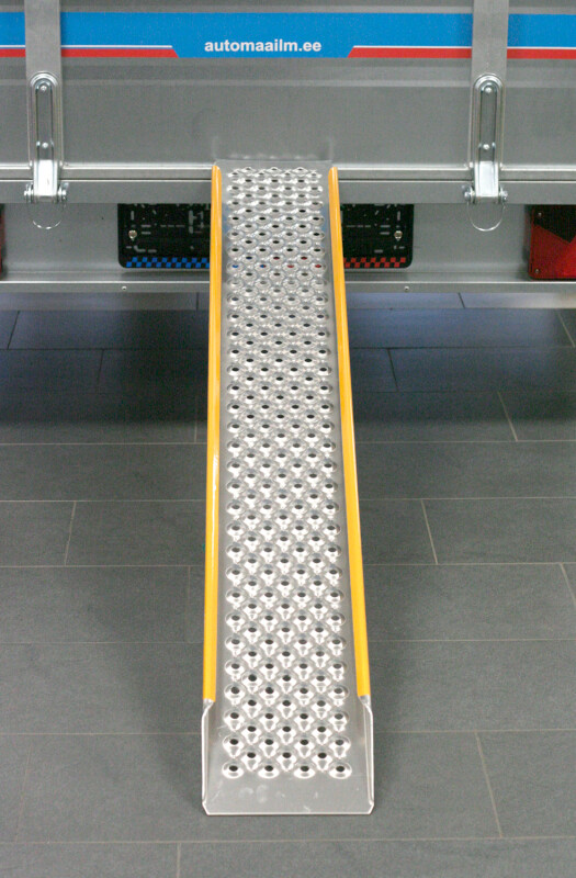 autoramppi 150x21cm alumiini 1 kpl.