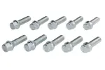 pyörän pultti, kierteen koko: m12 mm, kierteen nousu: 1,25 mm, kierteen pituus: 60 mm, avaimen koko: 17 mm, määrä: 10