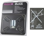lukkomutteri mcgard (standard) m12x1.50/37/21 (p37. ch21). musta