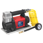SEALEY Mini kompressori 12V, Heavy-Duty digitaalinen 25L / min.