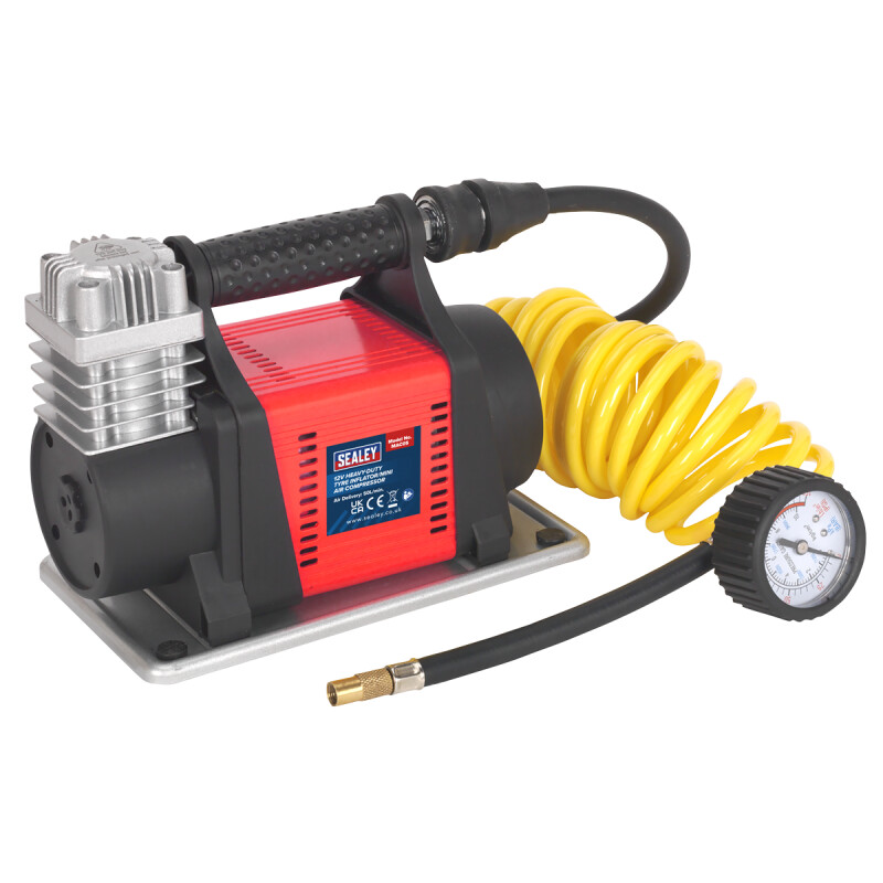 SEALEY Mini kompressori 12V, Heavy-Duty 50 l/min.