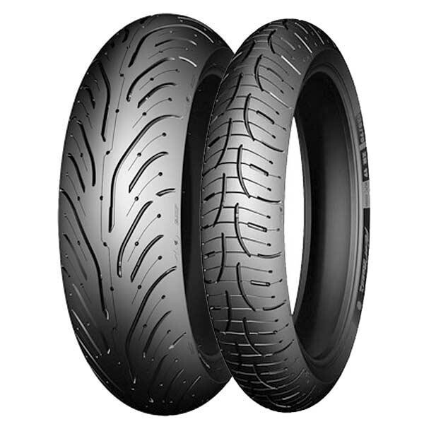 motorcycle road tyre michelin 190/55zr17 tl 75w pilot road 4 rear