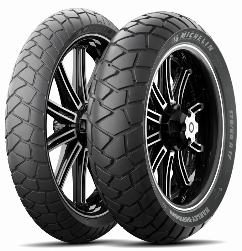 moottoripyörän kesärengas 120/70R19 60V MICHELIN SCORCHER ADVENTURE Thailand, TL