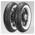 Chopper/cruiser tyre METZELER MT90B16 TL 72H ME888 MARATHON ULTRA WW (BIAŁY puoli) Front
