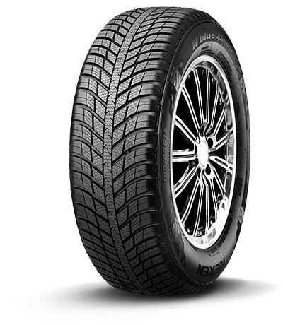 16422NX, N'Blue 4Season 2, NEXEN, ympäri vuoden, henkilöautot, 3PMSF, M+S, merkintä: polttoaineen säästävyys - C, pito märällä - A, Vierintämelu ja vastus mittauksen luokka - 71 dB (B) pito lumessa - kyllä,