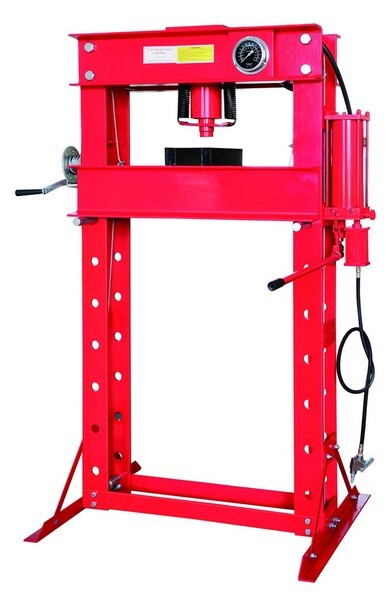 pneumaatilis-hydraulinen puristin 50t 225k