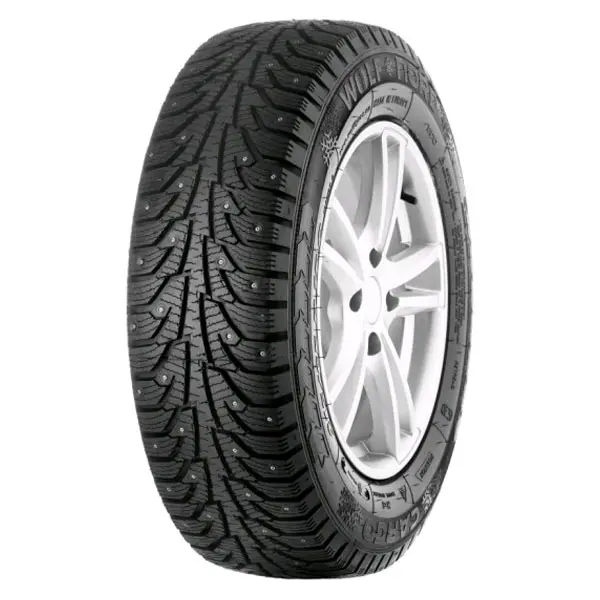 henkilöauton, maasturin nastarengas 205/60R16 Wolf Nord ( pinnoitettu) 92T pinnoitettu rengas, rengas on nastoitettu