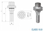 pultti ps12x1.25/45/17 (p67. ch17) aluslevyllä (peu. cit) iso 10.9. geomet