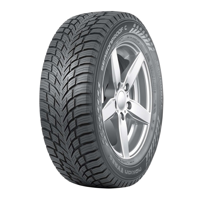 Pakettiauton ympärivuotinen rengas 235/65R16C 121/119R Nokian Seasonproof C (DOT21)