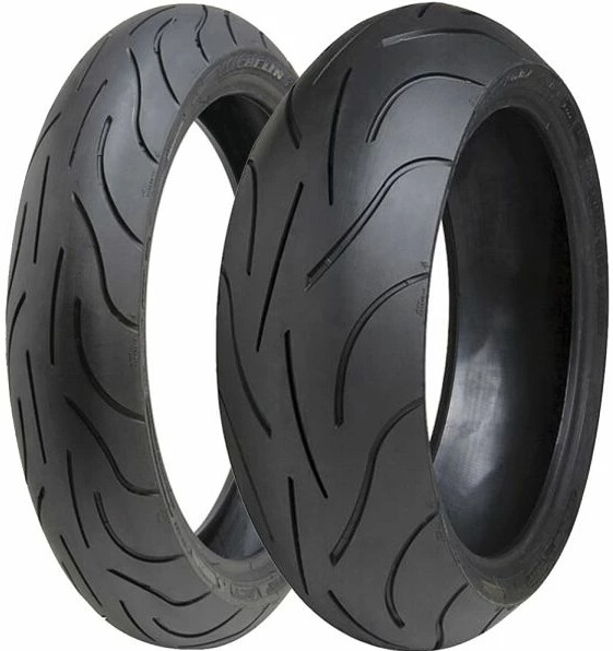 motorcycle road tyre michelin 190/55zr17 tl 75w pilot power 2ct rear