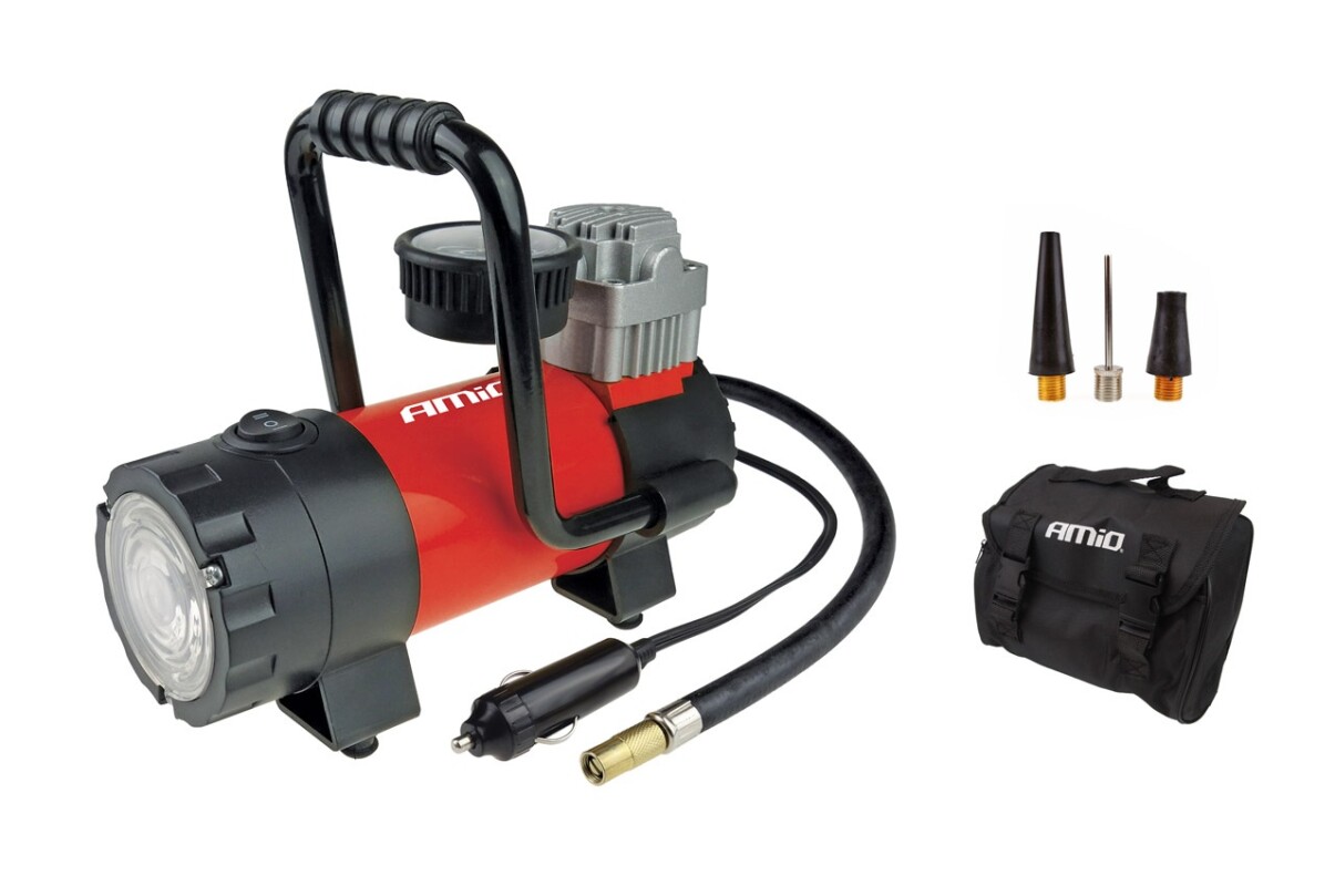 renkaantäyttökompressori 12V HQ LED ACOMP-06 Amio