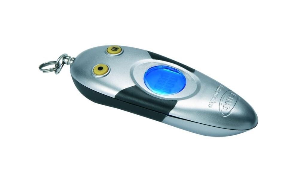 rengaspainemittari avaimenperä, lampulla RING