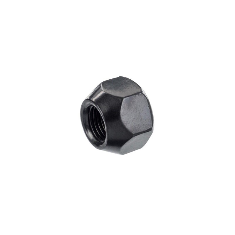 mutteri M12X1,25/25/21 avoin(musta)