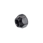 mutteri M12X1,25/25/21 avoin(musta)