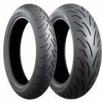 skootterin / mopon rengas bridgestone 90/90-14 tl 46p sc1 takaosa