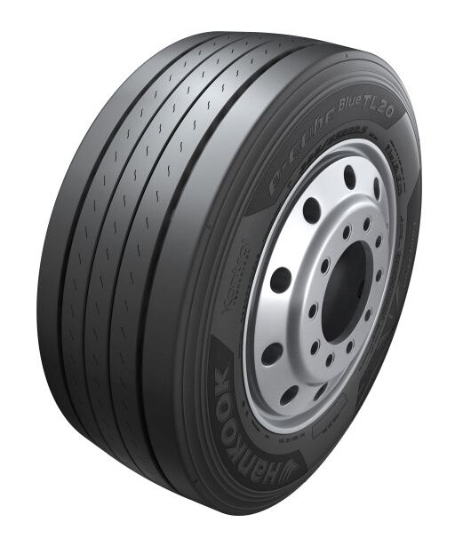 385/55R22.5 e-cube Blue TL20, HANKOOK, kuorma-auton rengas , kaugsõidu, puoliperävaunu, 160K,