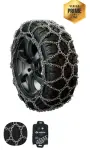 lumiketjut maastoautot verellä, o-normitodistus 235/75-17,5; 235/85-16; 245/75-17; 245/80-16; 255/55-20; 255/60-19; 255/65-19; 255/70-18; 255/75-16; 265/45-21; 265/50-20; 265/55-19; 265/60-18; 26