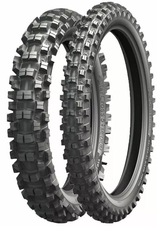 moottoripyörän kesärengas 90/100R21 57M MICHELIN STARCROSS 5 Soft Thailand, TT