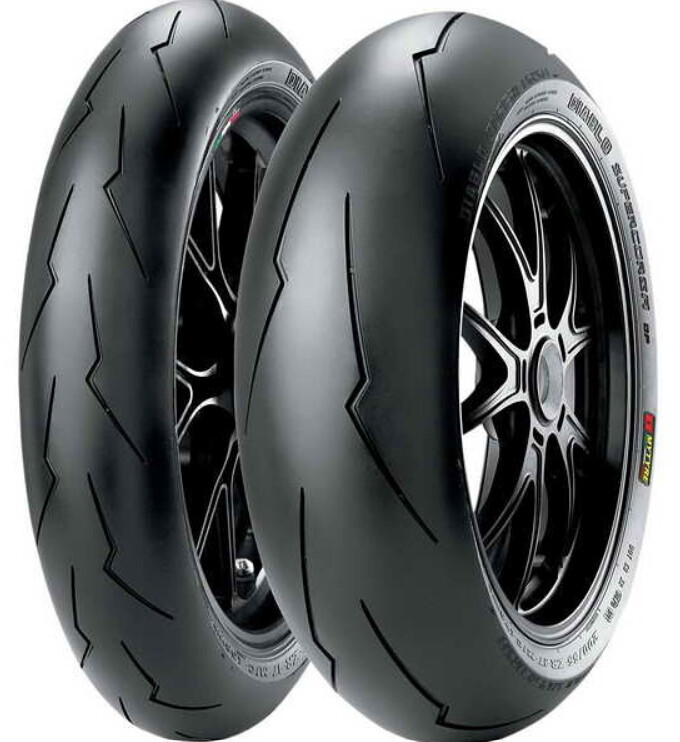 [4123400] Sport tyre PIRELLI 190/55ZR17 TL 75W DIABLO SUPERCORSA V4 SP Rear