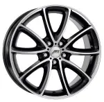 alumiinivanne 17x7,5 5x100 ET35 keskireikä 60,1